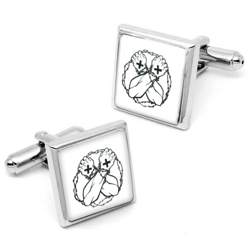 Kasket Kustoms Straight Edge Cuff Links